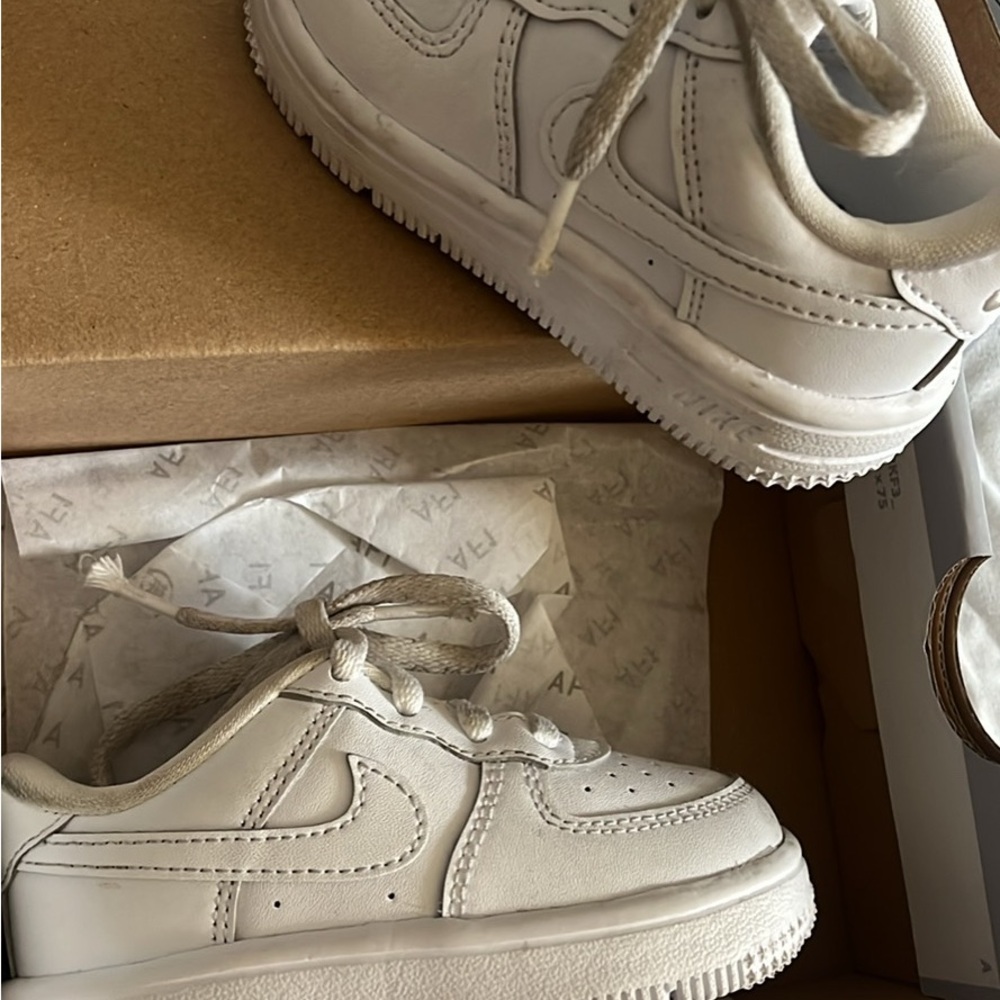 Nike Kids White Sneakers